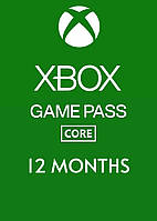 Xbox Game Pass Core 12 місяців Xbox One/Series S/X передплата для всіх регіонів і країн