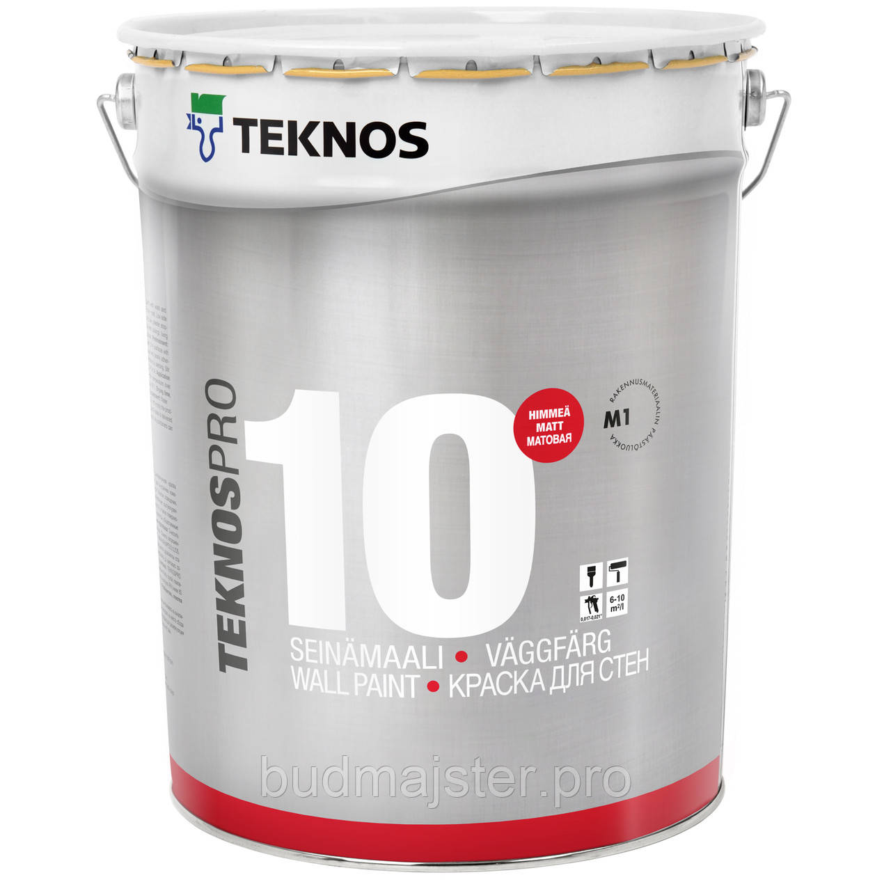 Фарба для стін TEKNOSPRO 10, 18 л. Б1