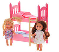 Кукольный набор Simba Эви и двуспальная кровать с аксессуарами (5733847)
