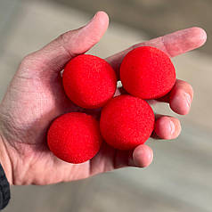 Реквізит для фокусів | Спонж червоний 3,5см (1 шт)