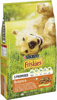 Сухой корм Friskies для собак с курицей 10 кг