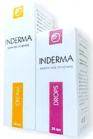 Inderma - комплекс от псориаза - крем+капли (Индерма)