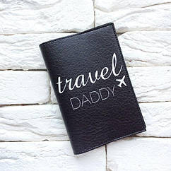 Обкладинка для паспорта Travel Daddy 2 (чорний)