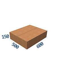 Картонная коробка / Гофроящик 600*500*150 (четырехклапанная)