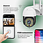 Вуличний ip камера відеоспостереження C18 TUYA wifi 360/90 3.0mp поворотна з віддаленим доступом, фото 4