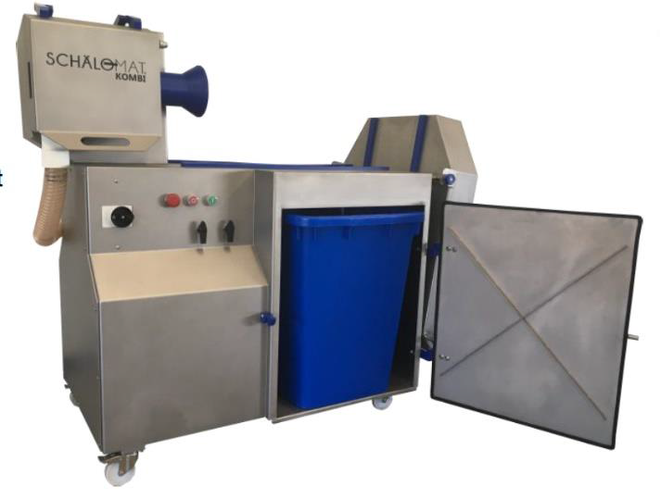 Машина для снятия оболочки с сосисок пиллер SCHALOMAT Kombi Германия ...