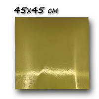 Підкладка квадратна із фольгованого картону під торт розмір 45х45 см