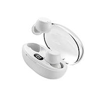 T62 навушники наушники білі сенсорні бездротові блютуз
