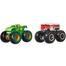 Набір машинок Hot Wheels Monster Trucks Cunkster vs 5alarm (FYJ64/HLT69)