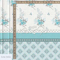 Наволочка 80х80, бязь Голд, принт: Лобелія