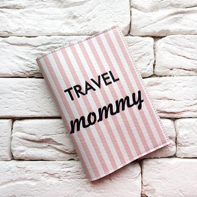 Обкладинка для паспорта Travel mommy