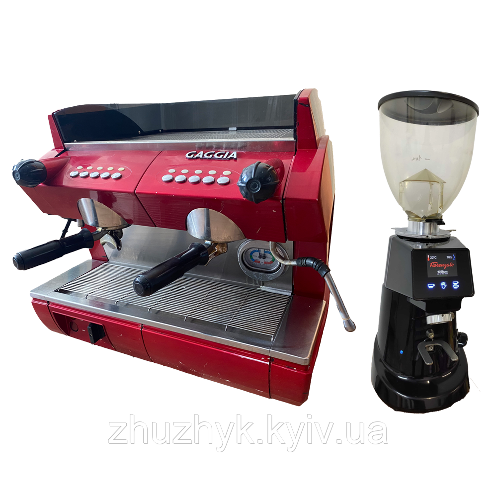 Кавомашина Gaggia Compact + кавомолка Fiorenzato F64, фото 1