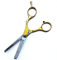 Парикмахерские филировочные ножницы сплошь металлические(6)
