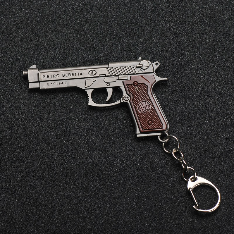 Брелок для ключів пістолет Беретта Beretta PUBG 7 см (у блістері), фото 1