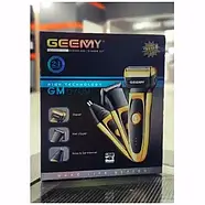 Професійний шейвер триммер Geemy GM 6709 3в1 для бороди носа та вух, фото 9