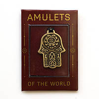 Амулет Хамса, Рука Захисту Бронзове покриття / Амулет Хамса, Рука Захисту Бронзове покриття 3x2 см