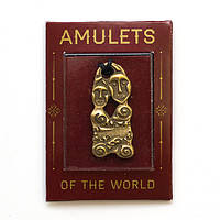 Амулет Квітка Аравії Бронзове покриття / Амулет Квітка Аравії Бронзове покриття 3x1x3 см