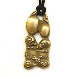 Амулет Квітка Аравії Бронзове покриття / Амулет Квітка Аравії Бронзове покриття 3x1x3 см, фото 2