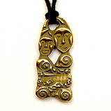 Амулет Квітка Аравії Бронзове покриття / Амулет Квітка Аравії Бронзове покриття 3x1x3 см, фото 3