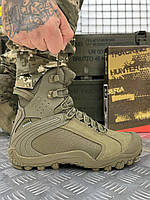 Армейские зимние тактические ботинки Gepard Bravo N олива не промокают, военные зимние берцы олива
