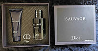 Мужские духи Christian Dior Sauvage (Кристиан Диор Саваж) Набор (edp 100 ml/мл+ Лосьон для тела 75 ml/мл)