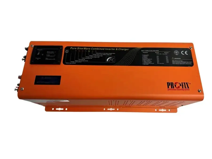 Блок аварійного живлення, інвертор із чистою синусоїдою 24 V у 220 V ProFix PSW7-2000W із зарядкою 35 А
