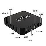 Смарт-приставка MXQPRO 4K,  2/16G, Android 11 з пультом, S905L Cortex A9 2 ГГц, Wi-Fi, BT, 4хUSB, фото 8