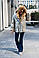 Парка куртка зимова з хутром лисиці, фото 2