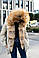 Парка куртка зимова з хутром лисиці, фото 10