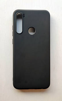Силіконовий чохол Xiaomi Redmi Note 8T матовий Чорний
