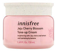 Легкий гель крем для яркости кожи Innisfree Jeju Cherry Blossom Tone Up Cream 50 мл
