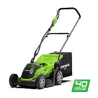 Газонокосарка акумуляторна Greenworks G40LM35