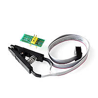 Переходник прищепка тестовый зажим для USB программатора BIOS SPI BIOS SOIC8 SOP8