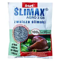 Гранули Слімакс Slimax від слимаків та равликів, пакет 100 г, BEST-PEST