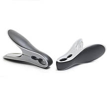 Набір прищіпок для білизни Brabantia Drying accessories 8 пр. чорний (149405), Чорний