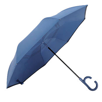 Парасолька навпаки Up-Brella 1166 Dark Blue