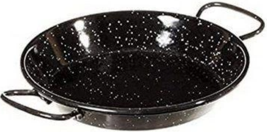 Сковорода з 2 ручками Garcima Paella Valenciana 10 см чорна (20210), 10, фото 1