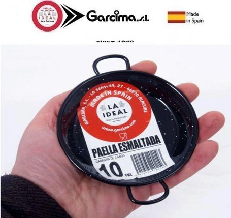Сковорода з 2 ручками Garcima Paella Valenciana 10 см чорна (20210), 10, фото 2