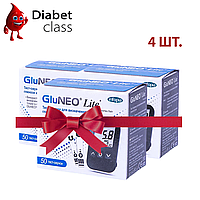 Тест-полоски ГлюНео Лайт - 50 шт - GluNeo Lite 4 упаковки