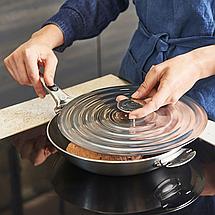 Універсальна кришка de Buyer Utensils 20-24 см сталева (3460.02), 24, фото 3