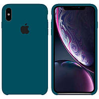 Чехол Silicone Case Original iPhone XS Max №35 (Xingyu Blue) (N46)