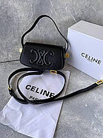 Кожаная сумка CELINE MINI