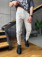 Мужские джинсы джоггеры (белые) 230003ECRU молодежные удобные повседневные для парней cross