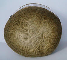 Нитки пряжа для в'язання ANGORA GOLD OMBRE BATIK Ангора Голд Омбре Батик № 7355