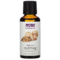 Эфирное масло мускатного ореха Now Foods (Essential Oils Nutmeg) 30 мл