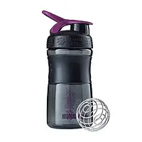 Спортивная бутылка-шейкер BlenderBottle SportMixer 20oz/590ml Black/Plum (ORIGINAL)