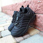 Чоловічі зимові кросівки Merrell Vibram Cordura (чорні) модні низькі кросівки 3932 Мерелл топ, фото 9