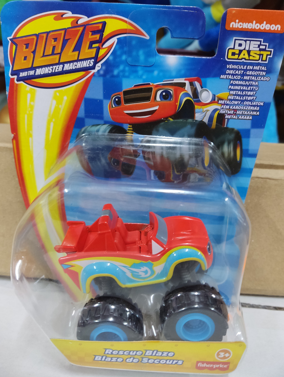 Машинка Вспиш Blaze and The monster machines Rescue blaze CGF20/GYC98 оригінальна іграшка