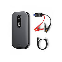 Автомобільний пуско-зарядний пристрій портативний Baseus super energy car jump starter (12000MAH) Black