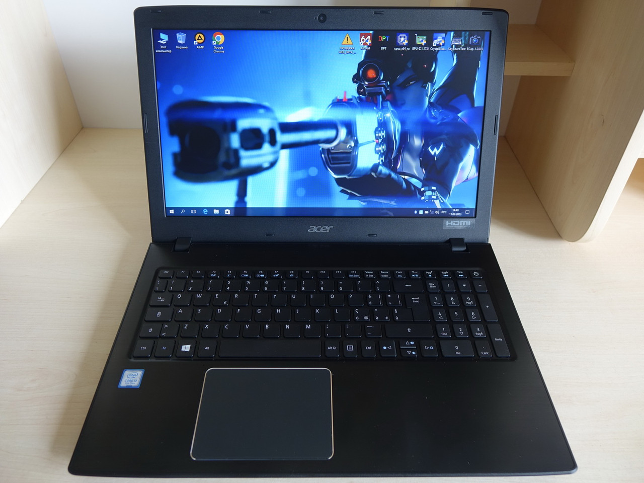 Ноутбук Acer TravelMate P259, 15.6 WXGA HD, i5-7200U, 8gb, 250gb ssd nvme, Intel HD620, Win10